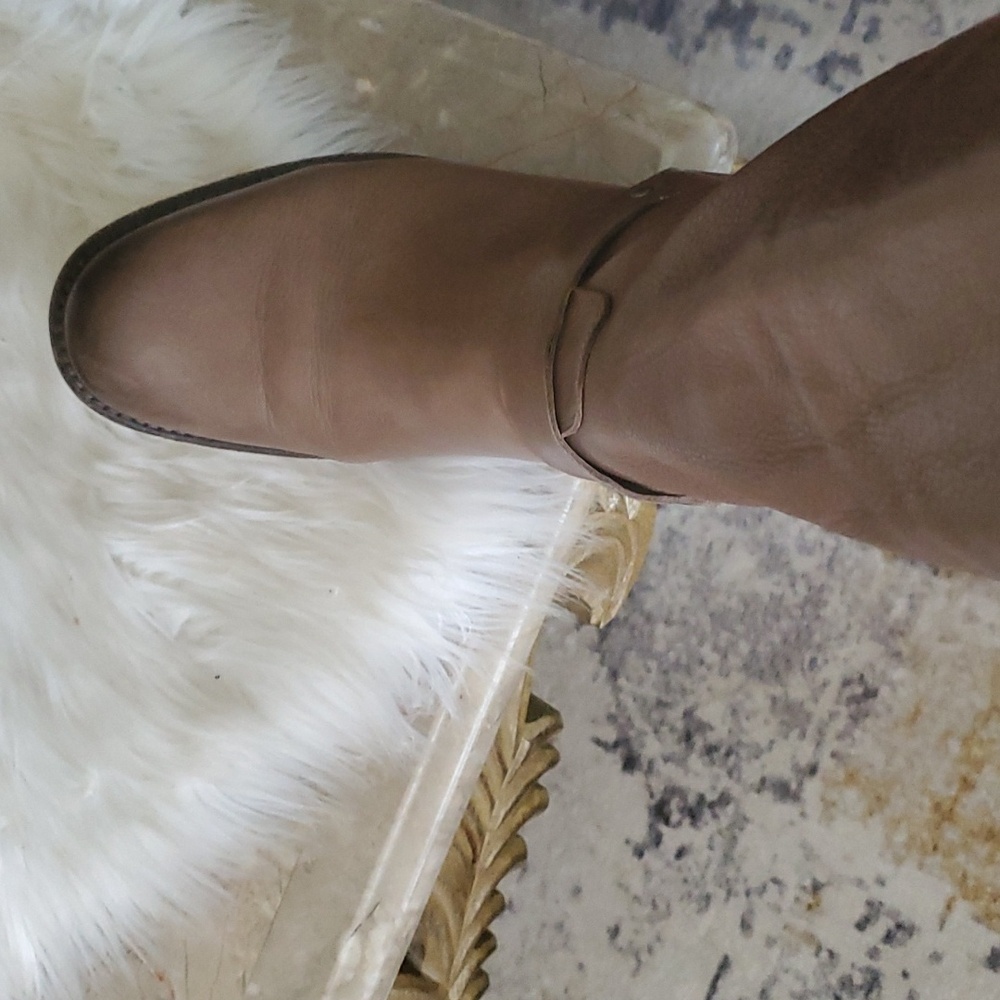 Frye Phillip harness brown Leather  long riding boots size 9B - Picture 16 of 16
